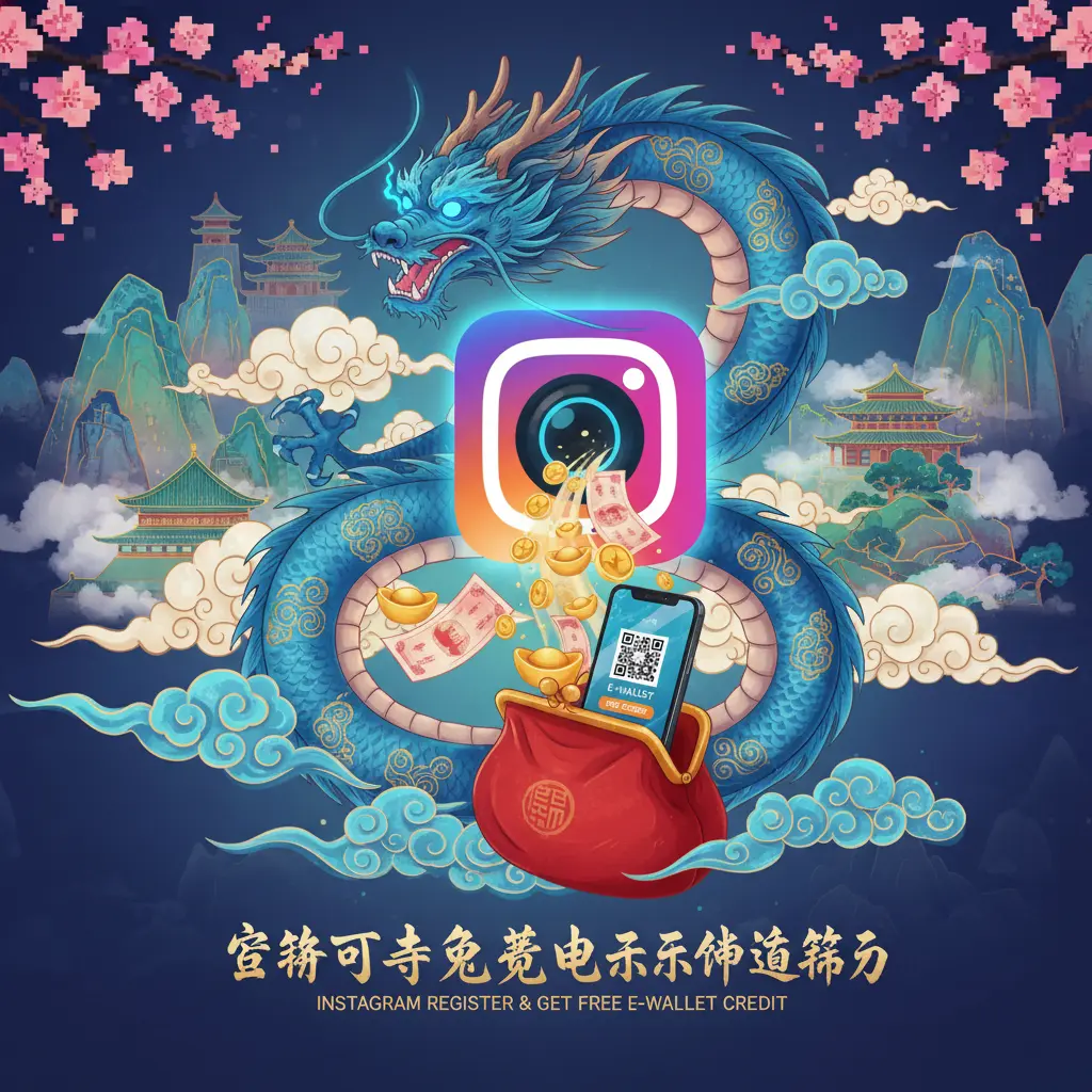 register dapat free credit e-wallet - Instagram